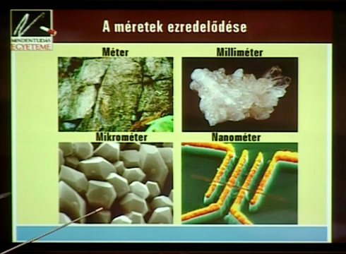 Az emberiség útja a nanovilág felé